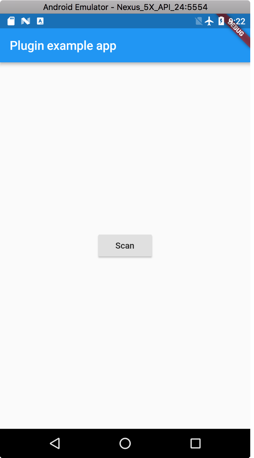 flutter code scan