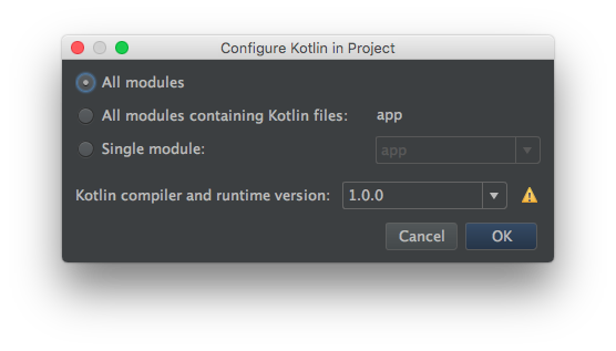 Select modules